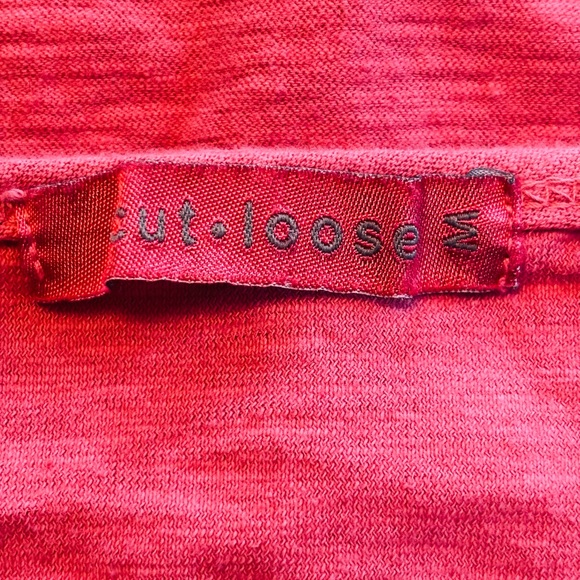 Cut Loose 3/4 Sleeve Tuck Front Top - Picture 6 of 8